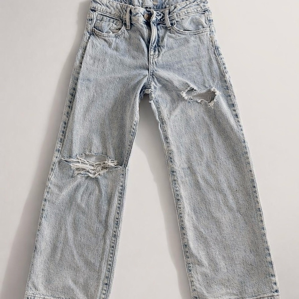 Target Light Wash Distressed Kids Jeans